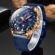 Load image into Gallery viewer, 2020 New Blue Casual Fashion Watch Men