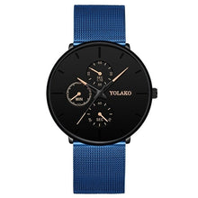 Load image into Gallery viewer, Fashion Mens Luxury Business Black Watche