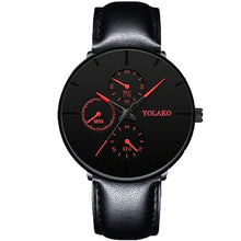 Load image into Gallery viewer, Fashion Mens Luxury Business Black Watche