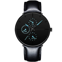 Load image into Gallery viewer, Fashion Mens Luxury Business Black Watche