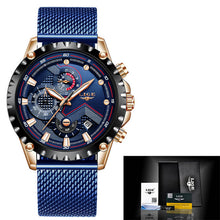 Load image into Gallery viewer, 2020 New Blue Casual Fashion Watch Men
