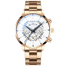 Load image into Gallery viewer, Quartz Gold Watch Men
