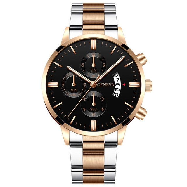 Men Militar Stainless Steel Watch