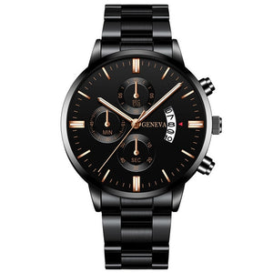 Men Militar Stainless Steel Watch