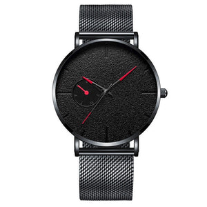 Fashion Mens Minimalist Watch