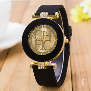 Brand Geneva Casual Quartz Watch Women