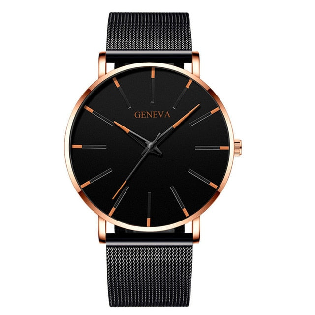 Luxury Fashion Mens Minimalist Watch