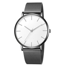 Load image into Gallery viewer, Ultra-thin Rose Gold Watch Minimalist Mesh Women Watch
