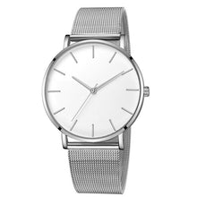 Load image into Gallery viewer, Ultra-thin Rose Gold Watch Minimalist Mesh Women Watch
