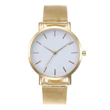 Load image into Gallery viewer, Ultra-thin Rose Gold Watch Minimalist Mesh Women Watch
