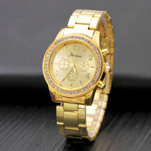 Load image into Gallery viewer, Golden Classy Women Watch
